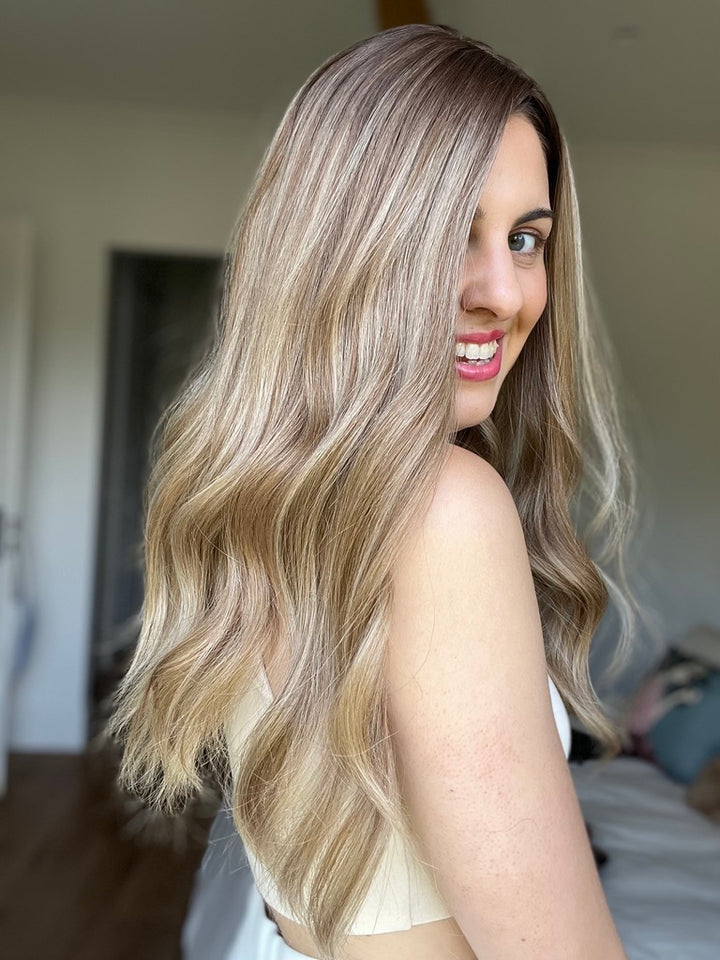 Balayage of Daddy's Credit Card 7x7 18-20" Topper
