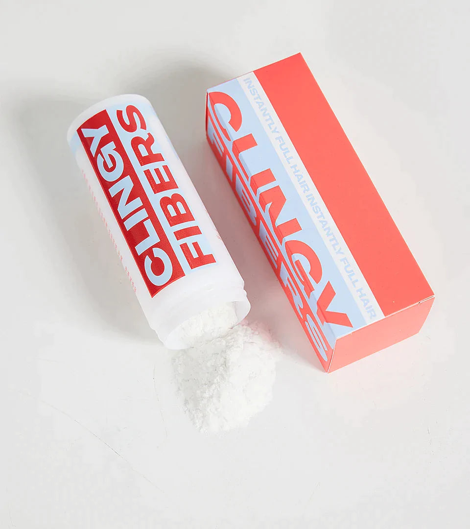 Icy Platinum White Clingy Fibers
